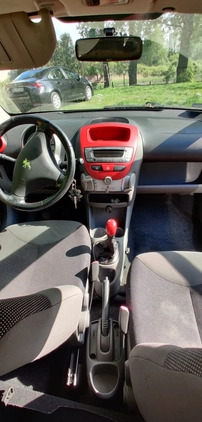 Peugeot 107 cena 11900 przebieg: 168500, rok produkcji 2008 z Warszawa małe 121